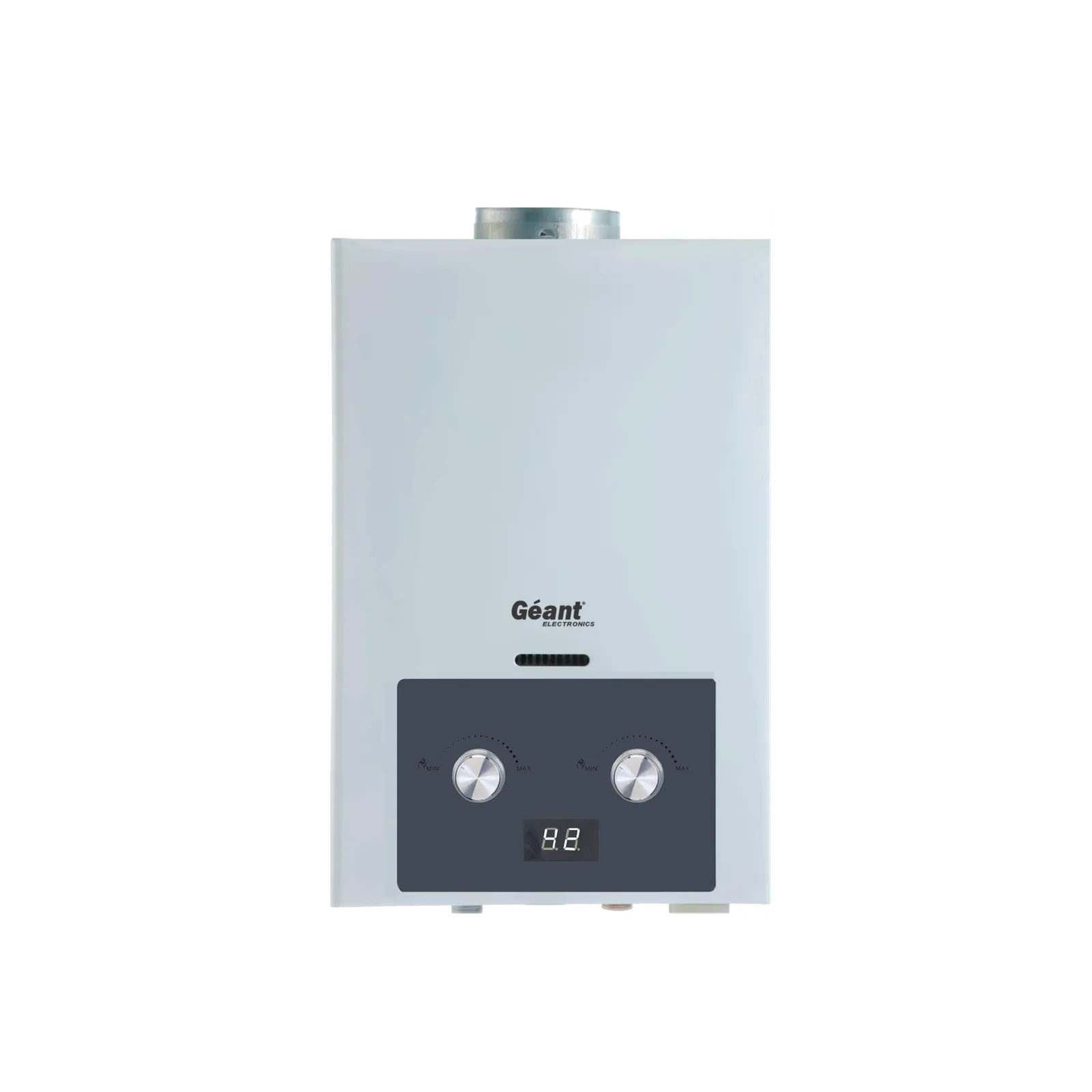 Chauffe-eau à gaz naturel GN-CBH6 — photographie du catalogue officiel Géant